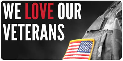 We love our Veterans